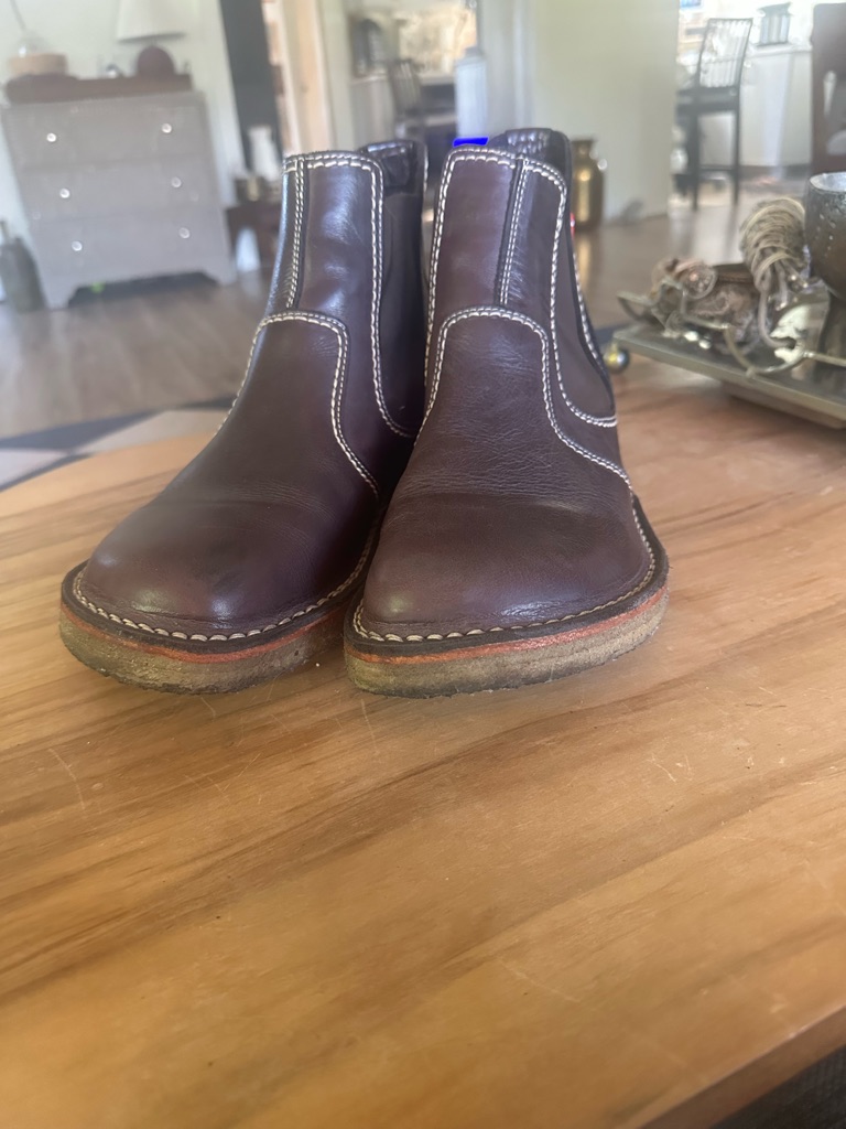 Danish Duckfeet Roskilde Boots Size 44 Us 11 Leather Used Like New — image 8 of 8